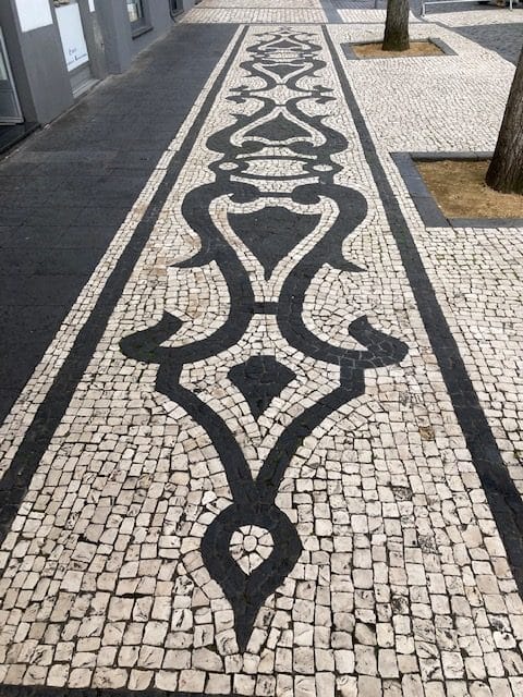 Azores sidewalk