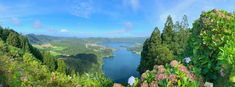 Sete Cidades Panorama
