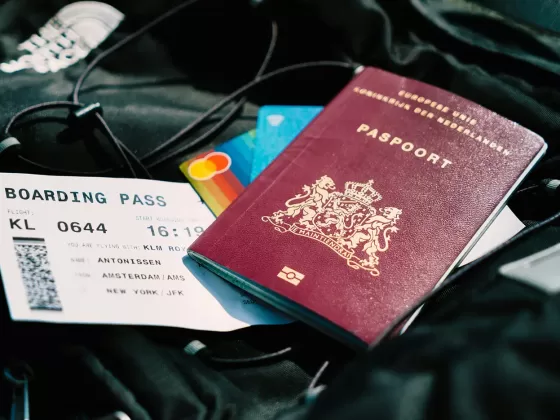 A passport with an airline ticket used to ask the question: "can you get a passport with a felony?"
