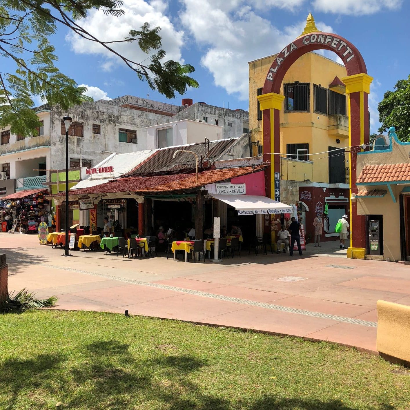 Plaza Confetti, Cozumel, Mexico