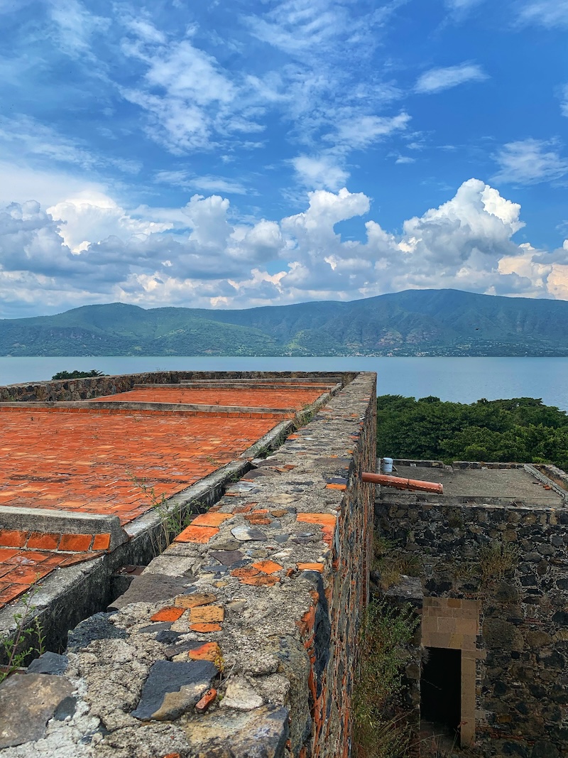View of the Village of Mezcal from the Ruins on Presidio Island