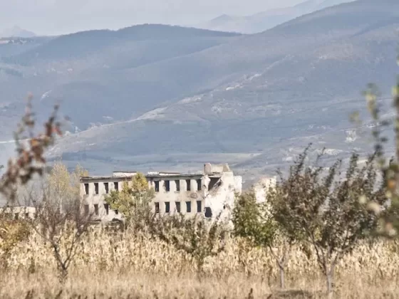 South Ossetia stands quietly between two worlds.