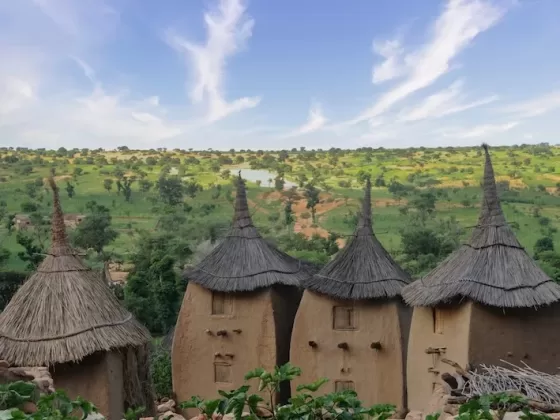 Inland landscapes of Mali.