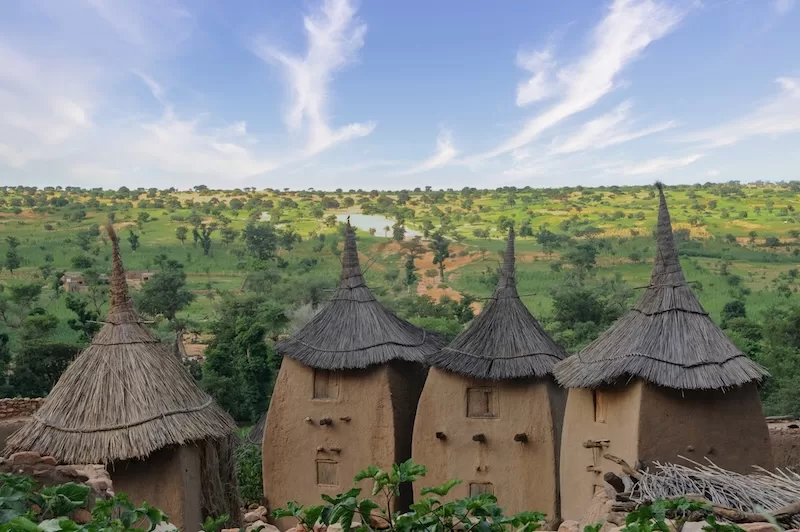 Inland landscapes of Mali.