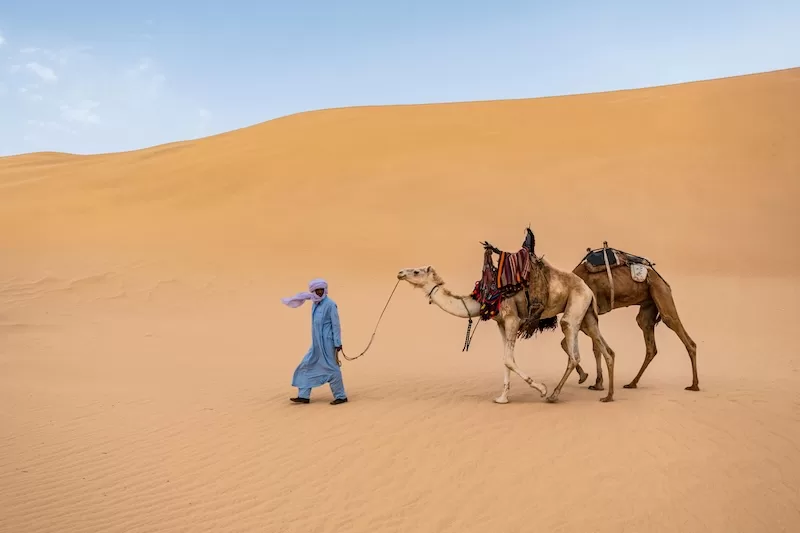 In Algeria’s Saharan heart, prehistoric art meets Martian rockscapes.