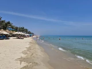 An Bang beach on a typically perfect afternoon.