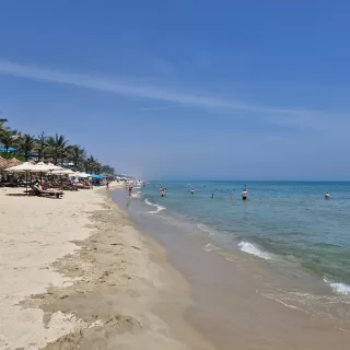 An Bang beach on a typically perfect afternoon.