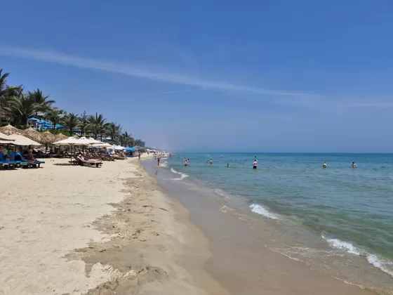 An Bang beach on a typically perfect afternoon.