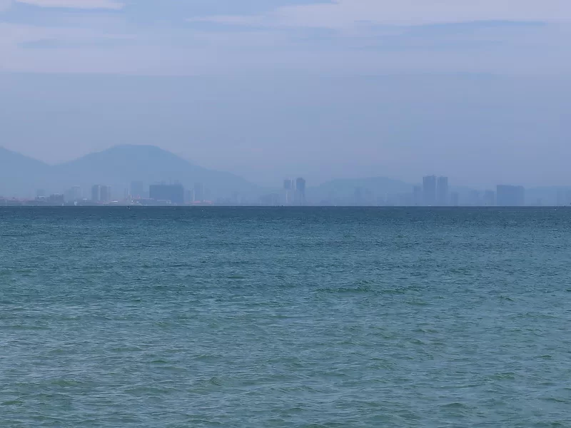 Da Nang skyline viewed from An Bang.