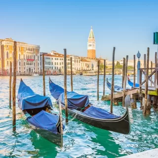 Venice prepares to lift itself above rising floodwaters.