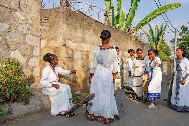 Saturday mornings in Addis Ababa now sound like freedom on four wheels