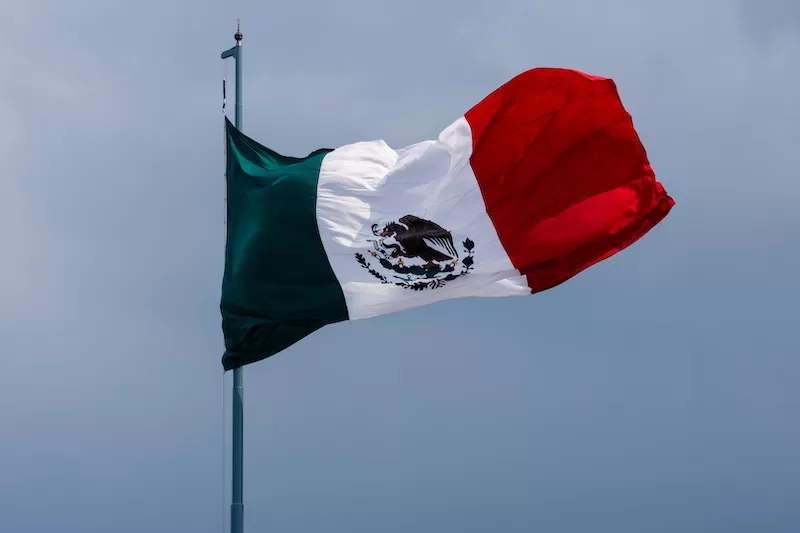 Protesters in Los Angeles wave the Mexico flag in response to U.S. immigration policy shifts