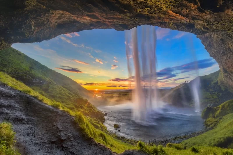 Seljalandsfoss Waterfall, Iceland