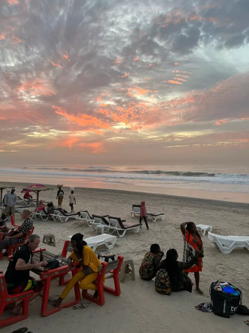 Sunsets in The Gambia rival Southeast Asia
