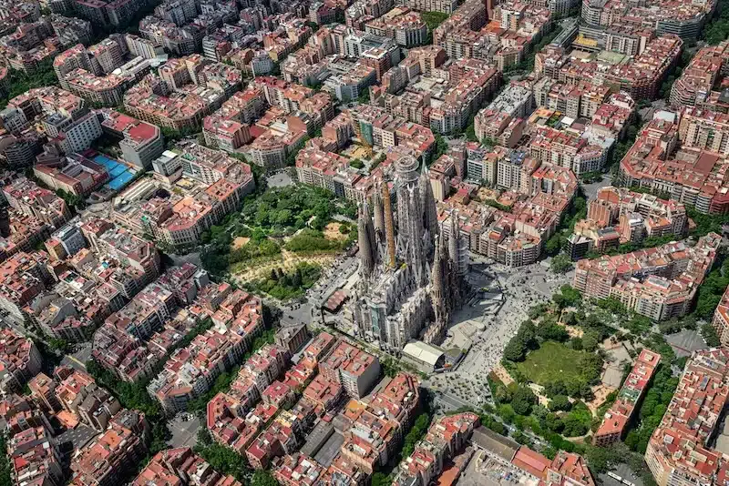 Many of the apartments in Barcelona are currently being used for tourist rentals