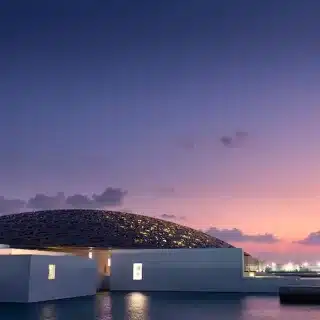 Louvre Museum on Saadiyat Island, Abu Dhabi