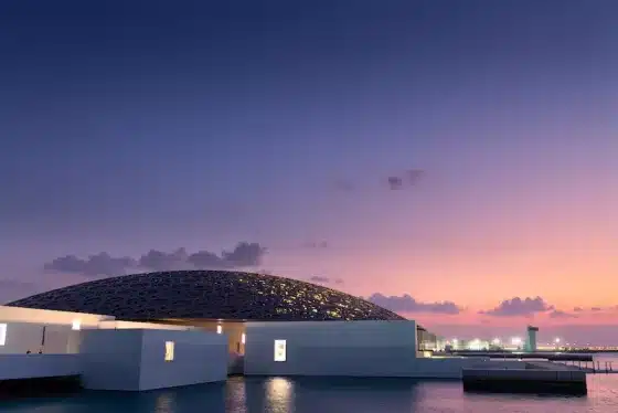 Louvre Museum on Saadiyat Island, Abu Dhabi