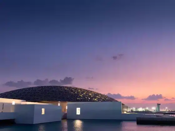 Louvre Museum on Saadiyat Island, Abu Dhabi