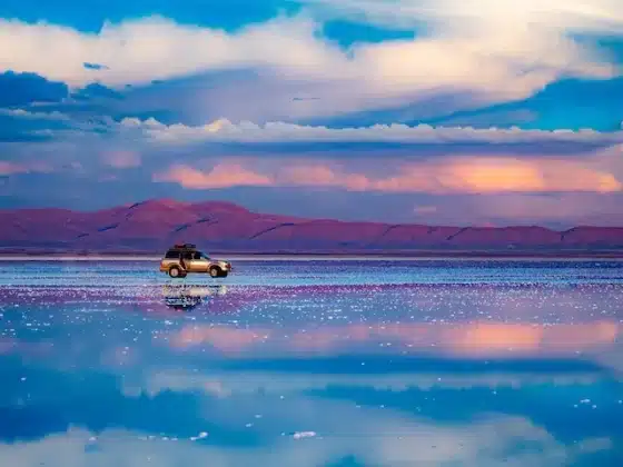 Bolivia's incredible salt flats.