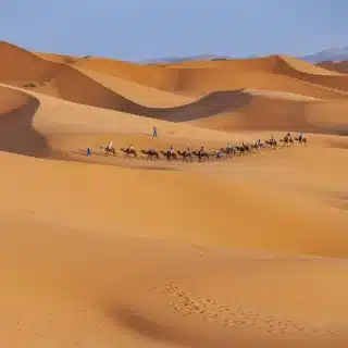 The sweeping desert plains of Western Sahara, where beauty meets political tension