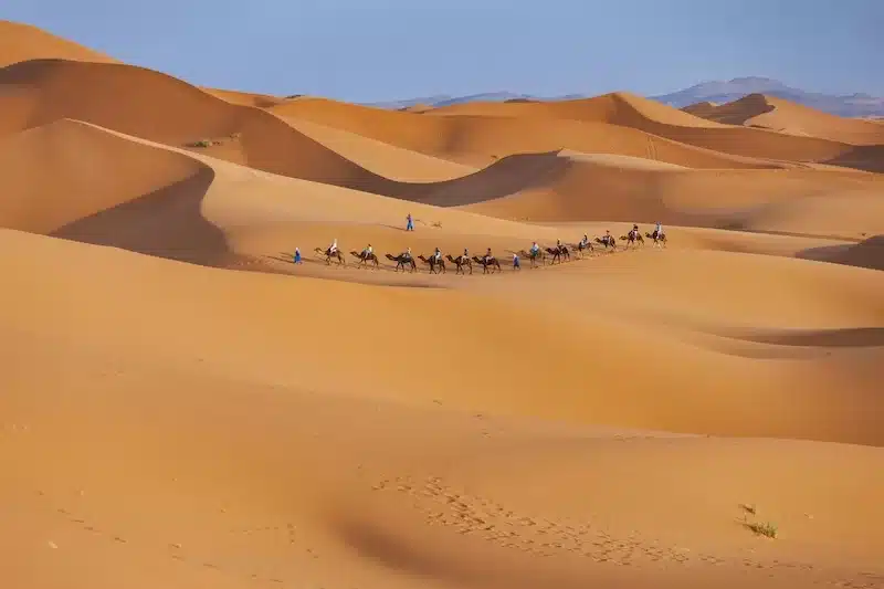 The sweeping desert plains of Western Sahara, where beauty meets political tension