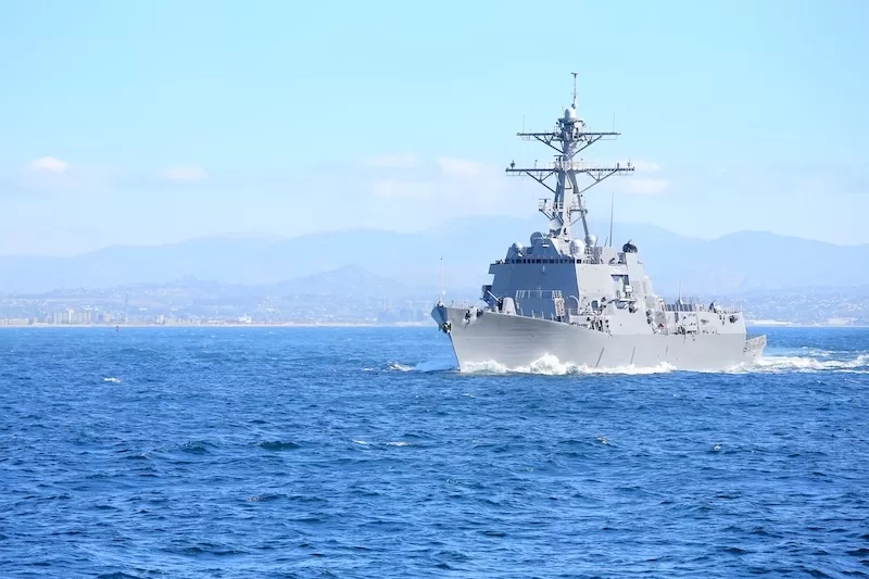 U.S. military ship