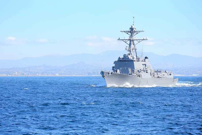 U.S. military ship