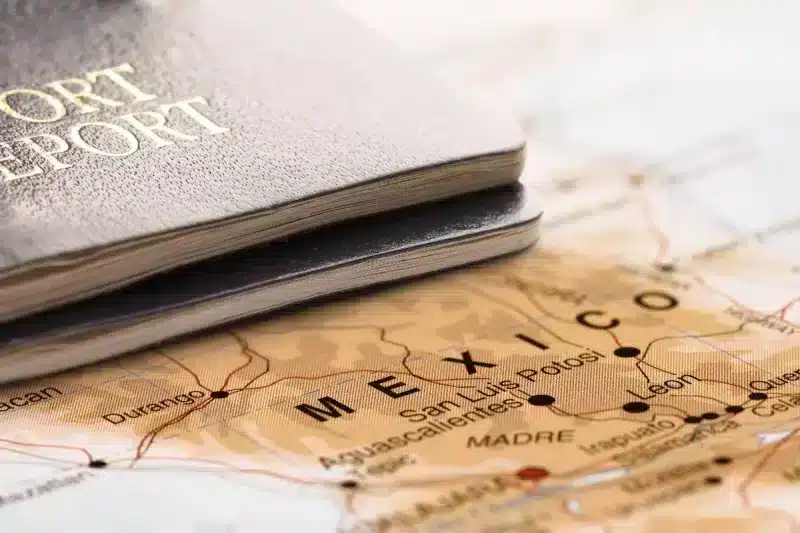 Mexican Passport - Canje process for Gaining Residency in Mexico