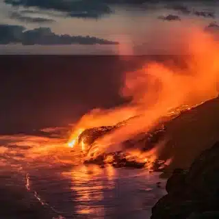 Latest News this Week: Molten lava arcs skyward from Kīlauea’s summit crater