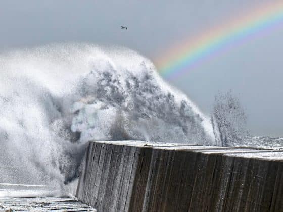 Flood in Alaska’s western coast, leaving widespread damage