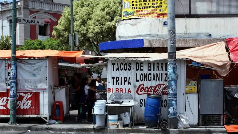 Every version of Mexico tells a different story, from street-side taco stands like this one in Mexico City to quiet coastal cafés in the Yucatán. The country’s magic lies in its contrasts.
