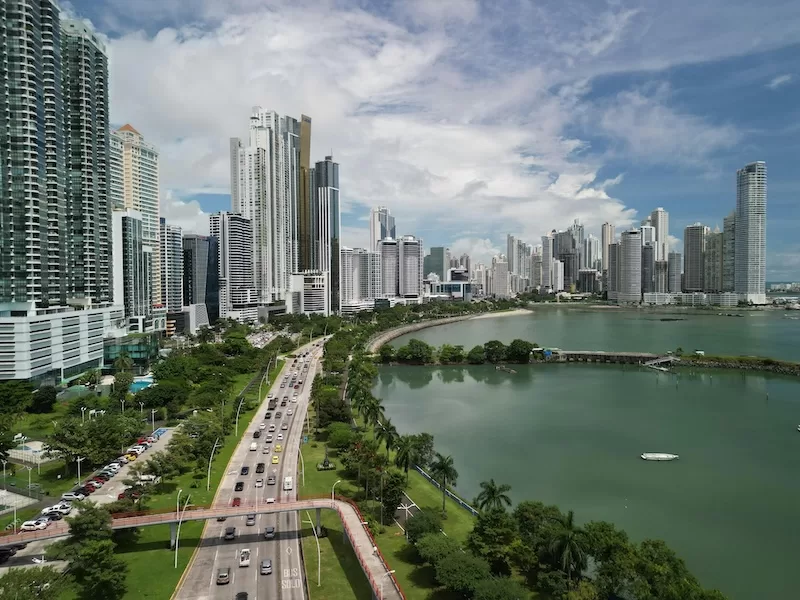 Panama City’s skyline and waterfront show the country’s modern-leaning trend: luxury condos, global businesses, and easy access to every service, all at the highest cost of living in Panama.