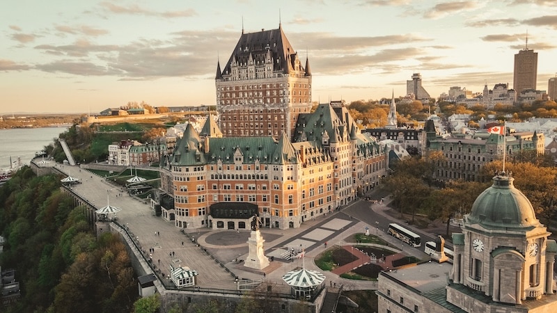 Evening light over Old Quebec, where French heritage, culture, and livability meet on the banks of the St. Lawrence River.