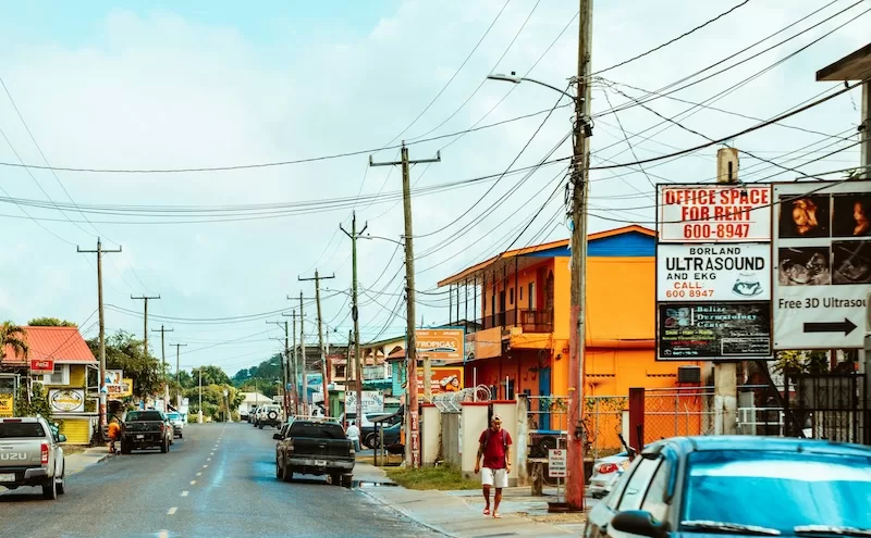 From shop fronts to roadside ads, English, Spanish and mixed language signage dominates Belize’s towns, showing how the unique mix of languages shapes everyday life.