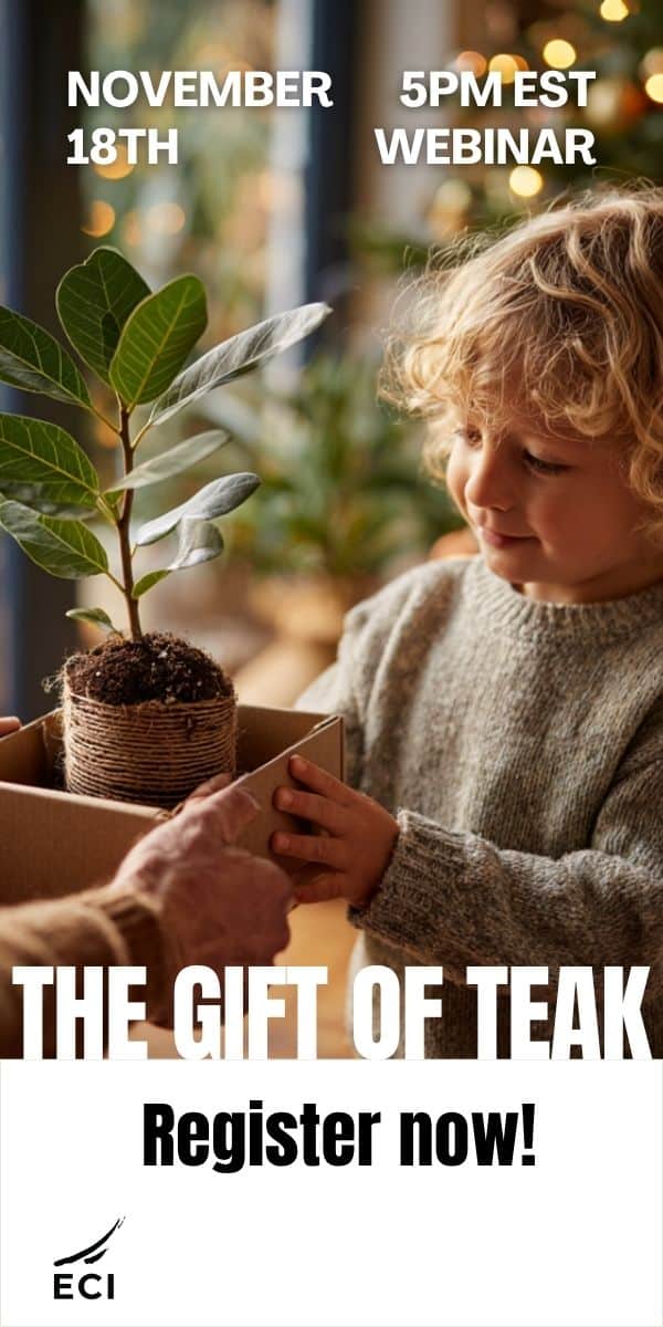 Gift of Teak Webinar
