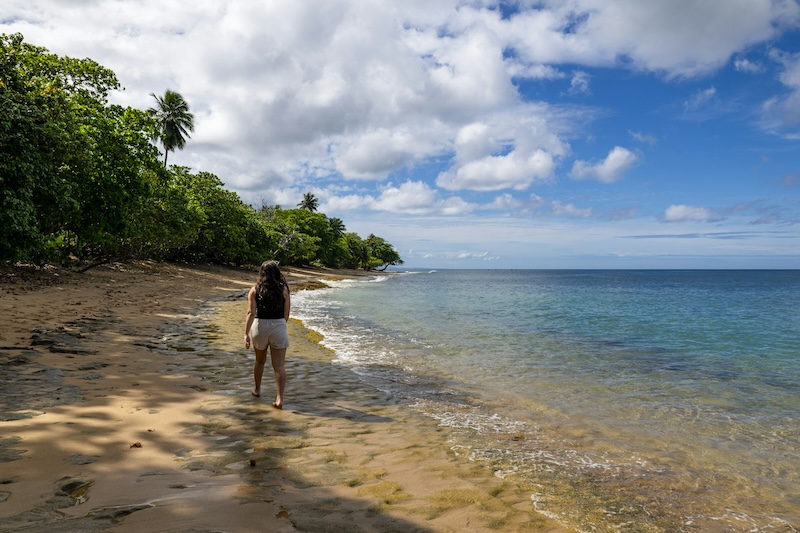 Barefoot walks become part of the daily routine in Rincon where the ocean offers both calm and community for retirees reshaping life around more laidback mornings.