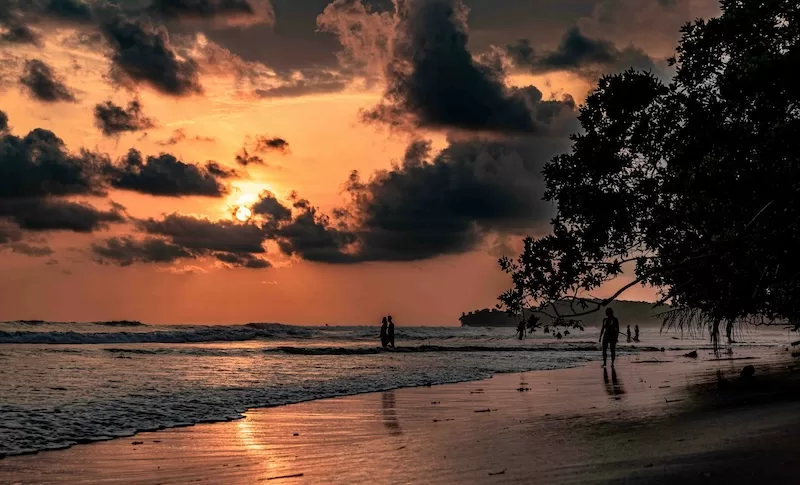 In Uvita, the coastline ends the day with subtle ceremony. Nature leads, and the schedule learns to follow.