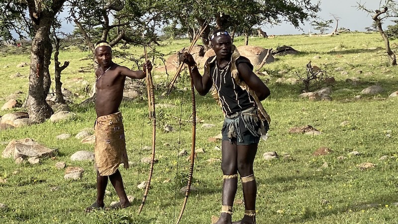 The Hadza, among the Serengeti’s earliest peoples.