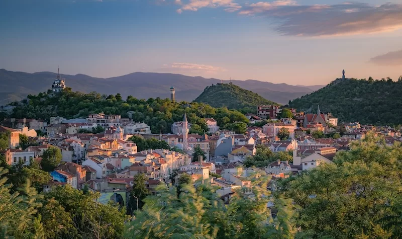 Golden hour settles over the Seven Hills, and Plovdiv turns into a painting you get to live inside. History sits under your feet, community grows at the café table, and evenings stretch long because no one is in a hurry.