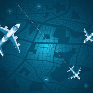 Global travel routes illustrating visa programs that lead to permanent residency