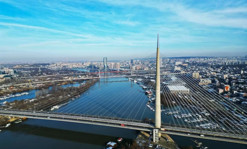 Capital city infrastructure in a country with high purchasing power for the dollar
