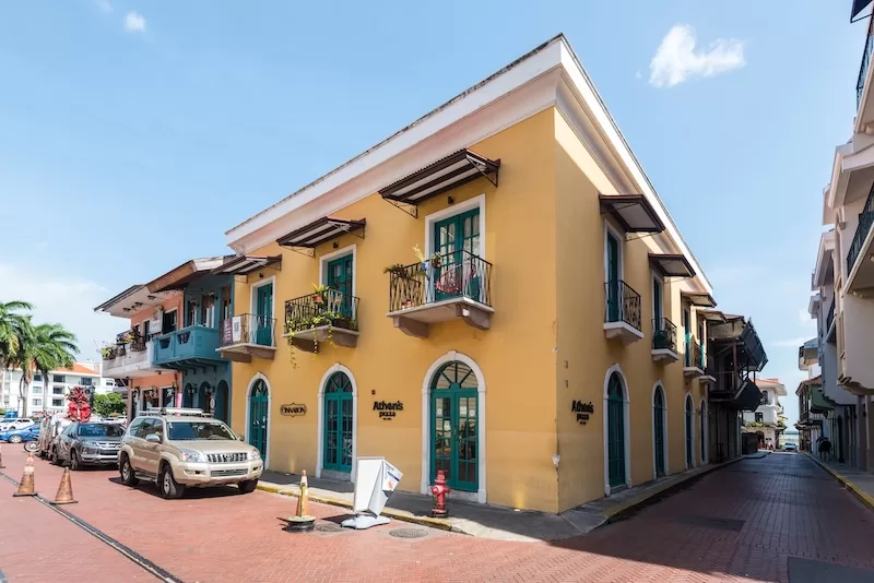 Colonial-era building in Panama’s historic district reflecting the region’s commercial and legal heritage