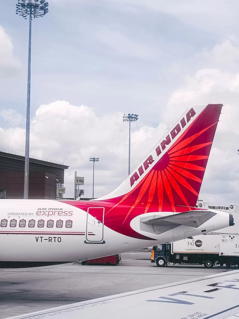Air India aircraft parked at an airport ahead of scrutiny surrounding the Ahmedabad crash report