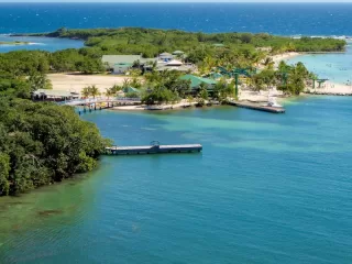 Coastal resort and waterfront development in Belize