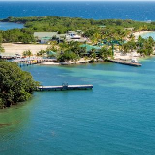 Coastal resort and waterfront development in Belize