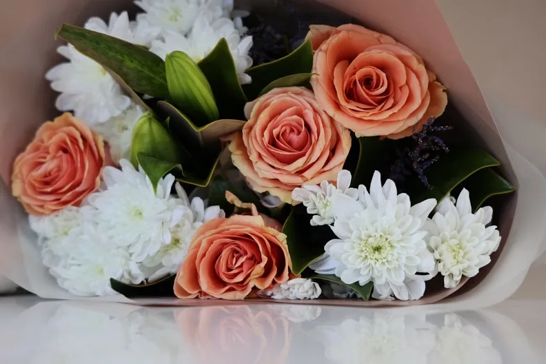 Sending flowers home when you live thousands of miles away